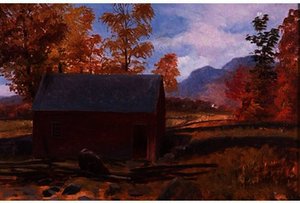 Golden October, Catskills — Jonathan Eastman Johnson