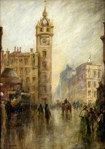 Glasgow Cross From The Saltmarket — William Glover