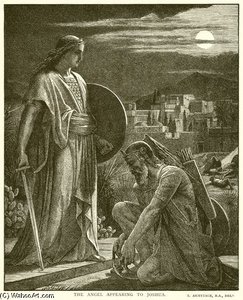 The Angel Appearing To Joshua — Joshua Cristall