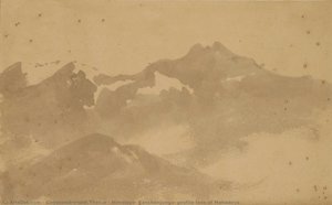Himalaya, Kanchanjunga, Profile Fase Of Mahadeva — Gaganendranath Thakur