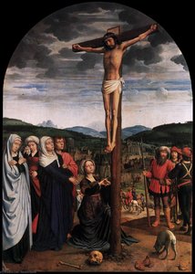 Crucifixion — Gerard David, Northern Renaissance