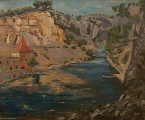 La Calanque De Cassis, Marseilles — Winston Spencer Churchill