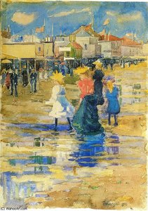 Untitled (7133) — Maurice Brazil Prendergast, Post-impressionism