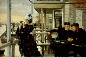 The Captain's Daughter (the Last Evening) — Jacques Joseph (james ) Tissot