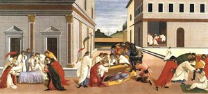 Three Miracles Of St Zenobius — Sandro Botticelli