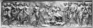 Christ And The Woman Taken In Adultery — Lorenzo Lotti (lorenzetto), Renaissance