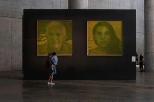 Uncle Charles “chicka” Madden / Wanstead Reserve, Cooks River, Sydney; Lille Madden / Wanstead Reserve, Cooks River, Sydney — Heather Ackroyd And Dan Harvey, Contemporary Conceptual Art