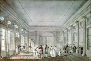 The Pump Room, Bath — John Claude Nattes