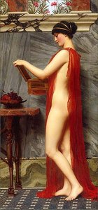 The Jewel Box (also Known As A Precious Gift) — R.b.a John William Godward