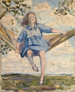 Child in a Hammock