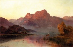 Evening Mists — Alfred De Breanski Senior