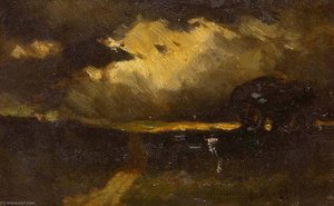 The Storm — Edward Mitchell Bannister