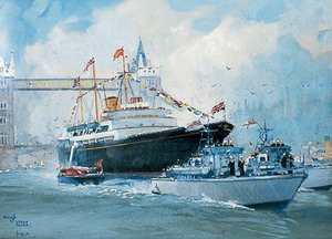 The Royal Yacht — Leslie Carr