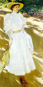 Maria At La Granja — Joaquín Sorolla Y Bastida, Impressionist Luminism