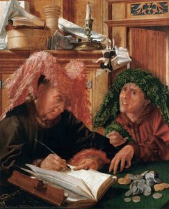 The Tax Collectors — Marinus Van Reymerswaele, Northern Renaissance