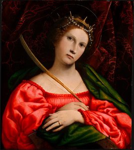 Saint Catherine — Lorenzo Lotto