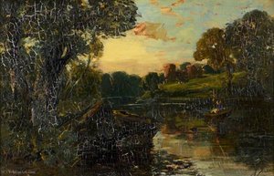 River Scene — Alexander Fraser