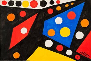 Colored Spots — Alexander Milne Calder