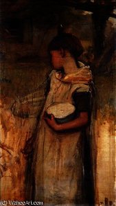 Girl with Flowers