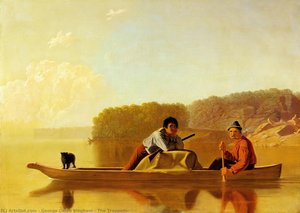 The Trappers — George Caleb Bingham, Contemporary Realism
