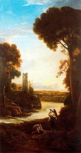 Copy of ''El Arcángel San Rafael y Tobías'' by Claudio de Lorena
