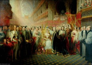 The Coronation of Queen Victoria