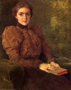 A Lady In Brown — William Merritt Chase, American Impressionism