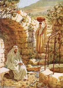 Jesus Resting By Jacob's Well — William Brassey Hole