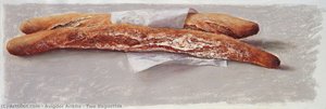 Two Baguettes — Avigdor Arikha