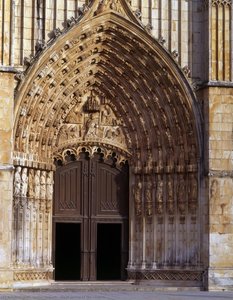 West Portal Of The Church — Victor Huguet