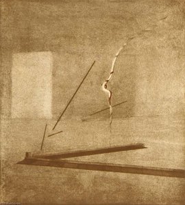 Untitled (interior Site Deep Brown Ink), From The Portfolio Revisited — Nathan Oliveira