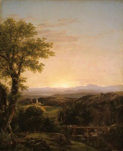 New England Scenery — Thomas Cole, Romanticism