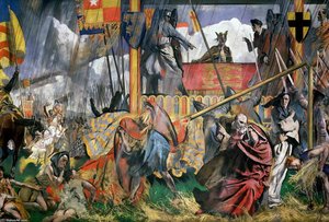 King John Assents To The Magna Carta — Charles Henry Sims