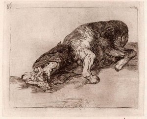 Fiero Monstruo — Francisco José De Goya Y Lucientes