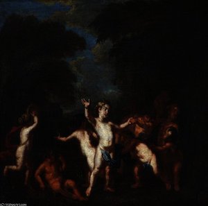 Putti Celebrating With Music — Sir Anthony Van Dyck
