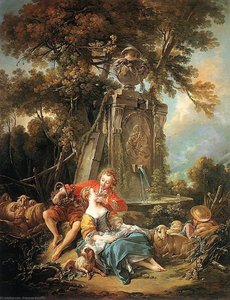 An Autumn Pastoral — François Boucher