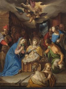 Anbetung Der Hirten — Hans Von Aachen