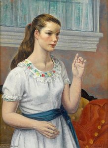 Portrait Of A Girl — Leon Kroll