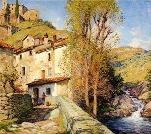 Old Mill, Pelago, Italy — Willard Leroy Metcalf