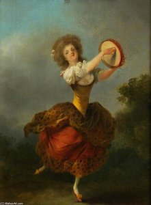 A Dancer With A Tambourine
