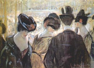 At The Bal-bullier — Frederick Carl Frieseke