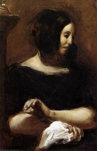George Sand — Eugène Delacroix