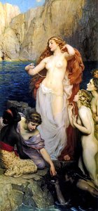 The Pearls Of Aphrodite — Herbert James Draper