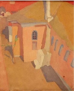 Monastery — Spyros Papaloukas, Expressionism