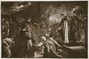 Cardinal Wolsey At Leicester Abbey — John Gilbert