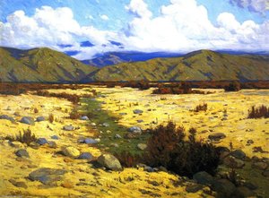 Desert, River, Mountains — Elmer Wachtel