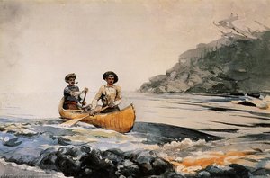 Entering The First Rapid — Winslow Homer