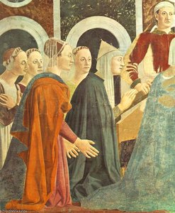 Proof Of The True Cross (detail) — Piero Della Francesca, Early Renaissance