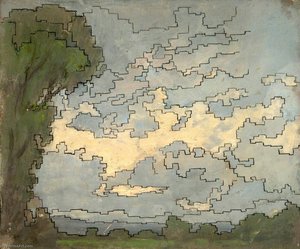 Patterned Landscape — Sidney Herbert Sime