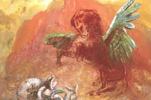 Pegasus And Hydra — Odilon Redon, Symbolism